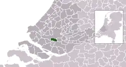 Location of Albrandswaard