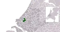 Location of Midden-Delfland