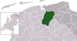 Location of Westerkwartier