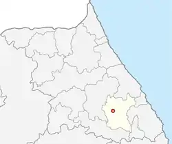 Location of Jeongseon