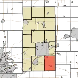 Location in Madison County