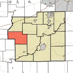 Location in Morgan County