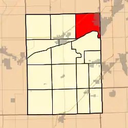 Location in Grundy County