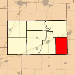 Location in Cumberland County