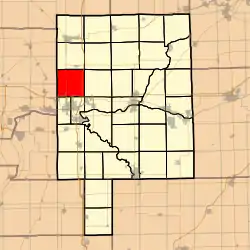 Location in LaSalle County