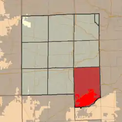 Location in DuPage County