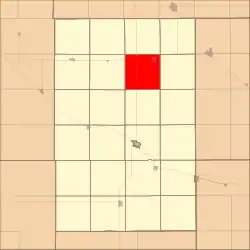 Location in Antelope County