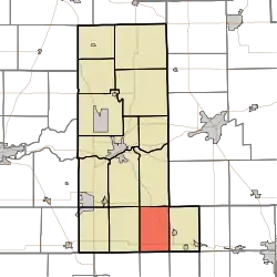 Location in Miami County