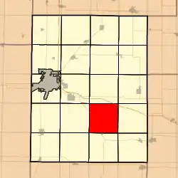 Location in Knox County