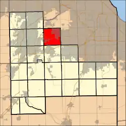 Location in Will County