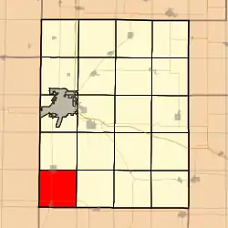 Location in Knox County