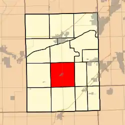 Location in Grundy County