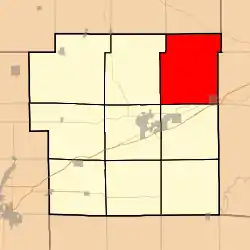 Location in Bond County