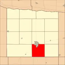 Location in Phelps County