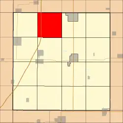 Location in Franklin County