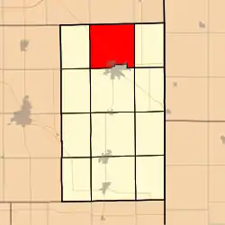 Location in Adams County