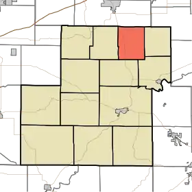 Location in Owen County