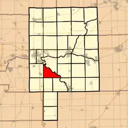 Location in LaSalle County