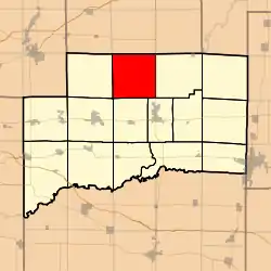 Location in Clinton County