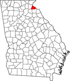 State map highlighting Stephens County