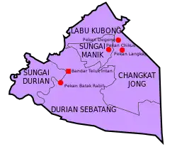 Mukim Sungai Durian in Hilir Perak District