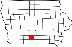 Clarke County map