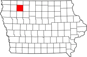 Clay County map