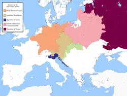 Map of Members of the Holy League



Members of the Holy League:
Polish-Lithuanian CommonwealthHoly Roman Empire/Habsburg monarchyVenetian RepublicTsardom of Russia