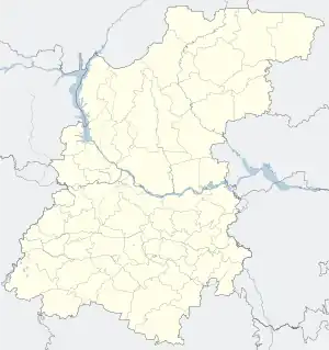 Belyayevo is located in Nizhny Novgorod Oblast