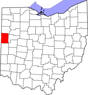 Mercer County map