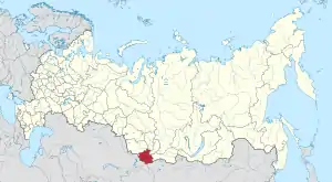 Location of Altai Republic