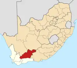 Central Karoo District within South Africa