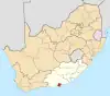 Nelson Mandela Bay within South Africa