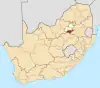 Sedibeng within South Africa