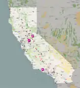 Juvenile detention facilities in California