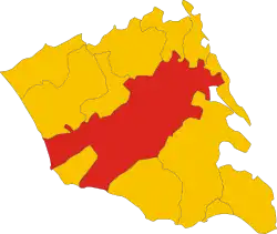 Ragusa within the homonymous province