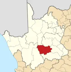 Location in the Northern Cape