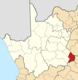 Location in the Northern Cape