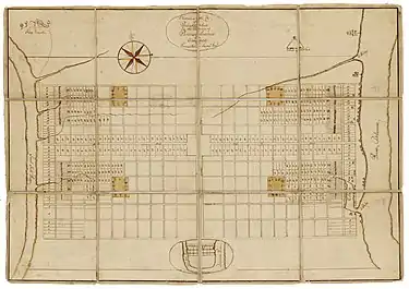 A Portraiture of the City of Philadelphia, by Thomas Holme