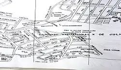 Map of the Floresta neighborhood