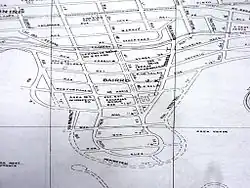 Map of the Júlia Kubitschek neighborhood