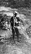 Young Albanian in the upper Reka valley near Debar.