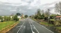 Maramarua looking east along SH2