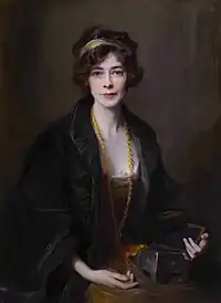 Marchioness of Douro (née Lilian Maud Glen Coats) by Philip de László, 1922