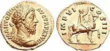 Aureus of Marcus Aurelius