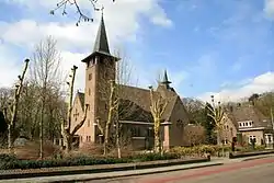 The Our Lady of Lourdes Church in Mariahout