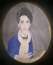 1921, Portrait de Jean Cocteau ,[referring to Jean Cocteau.]