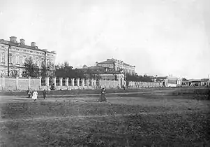 Market Square (modern-day Abylai Khan Square) in the late 19th early 20th century