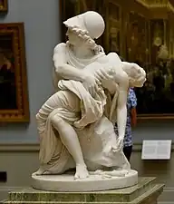 Mars and Venus; by Johan Tobias Sergel; c.1775; marble; height: 93 cm; Nationalmuseum, Stockholm, Sweden