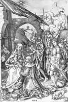 Adoration of the Kings by Martin Schongauer